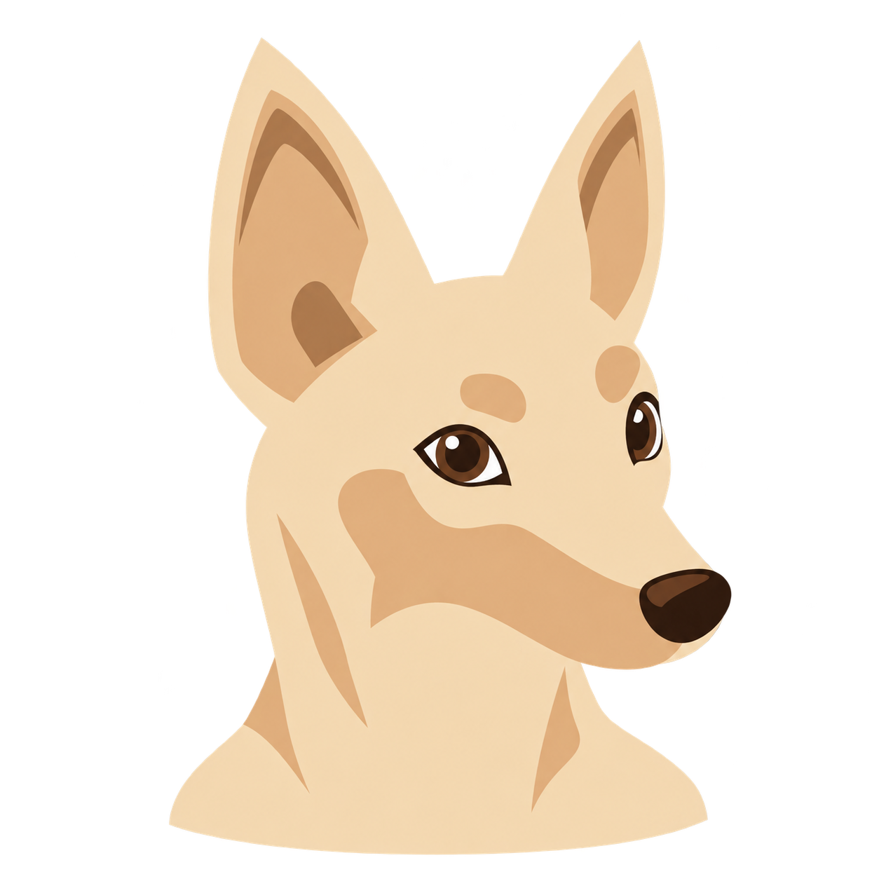 Wanwan, a curious little yellow dog